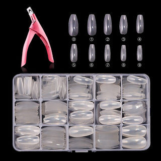 Buy 600transparentclippe 100-600pcs False Nails