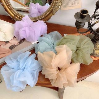 Big Size Organza Hair Scrunchies