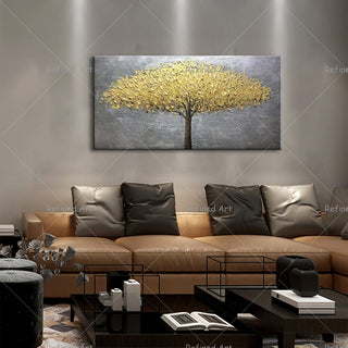 3D Palette Knife Hand-Painted Canvas Oil Painting