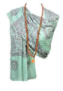 OM Bhakti Prayer Shawl - Medium