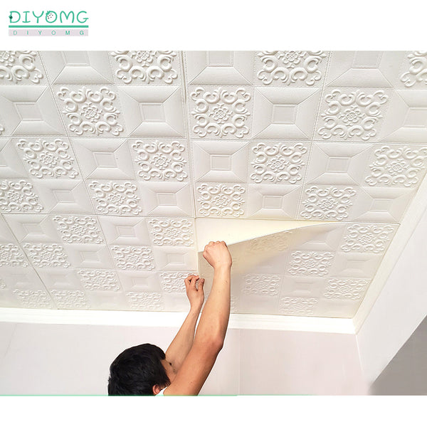 3D Ceiling Wall Contact Paper Stickers