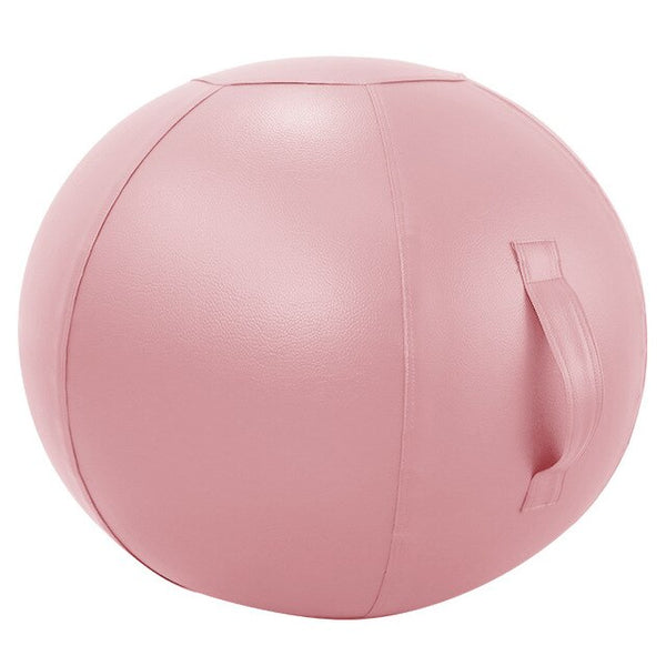 Anti-burst Yoga Ball with Leather Cover Thickened Stability Balance Ball 65CM 75CM