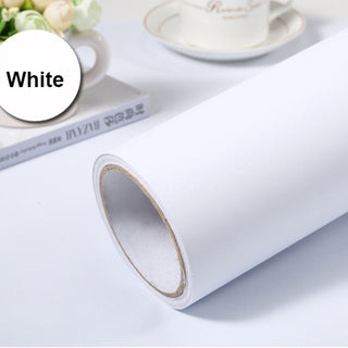 Buy white Matte Vinyl Wallpaper Self Adhesive